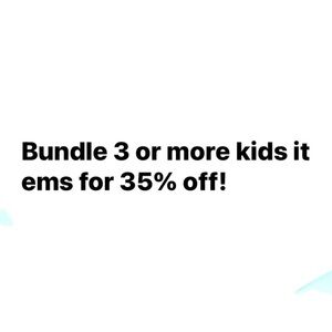 Bundle kids items to save more!